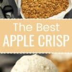 The Best Apple Crisp - Gimme That Flavor
