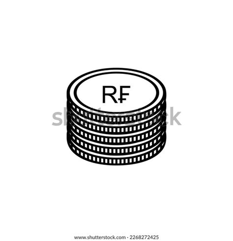 Rwanda Currency Symbol Rwandan Franc Icon Stock Vector (Royalty Free ...