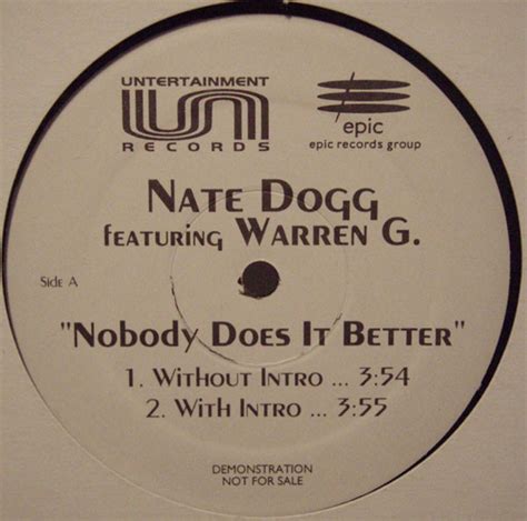 Nate Dogg - Nobody Does It Better (1998, Vinyl) | Discogs