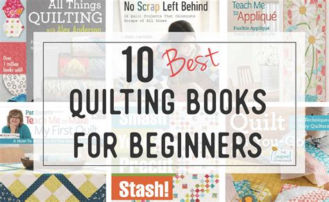 10 Best Quilting Books for Beginners - The Seasoned Homemaker®