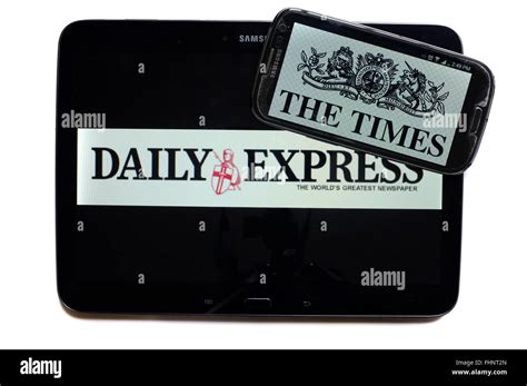 Daily express logo Cut Out Stock Images & Pictures - Alamy