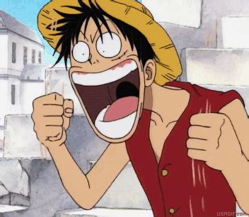 Download Funny Monkey D. Luffy Anime One Piece Gif - Gif Abyss