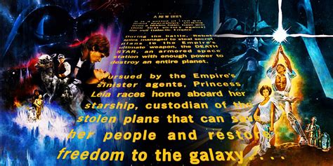 Star Wars' Opening Crawl Was One Of George Lucas' Last Changes - And ...