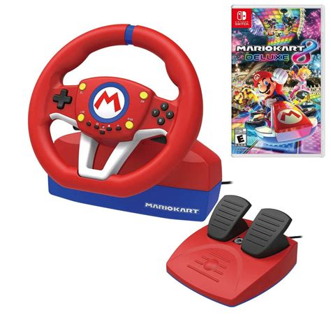 Mario Kart 8 Deluxe for Nintendo Switch & Wheel plandetransformacion ...