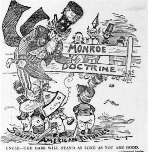 Monroe Doctrine: An Overview | Monroe doctrine, History cartoon ...