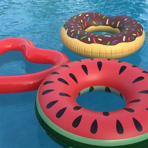 Float on a gigantic version of your favorite fruit Swimming and watermelon are a match made in ...