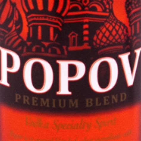 Popov Vodka