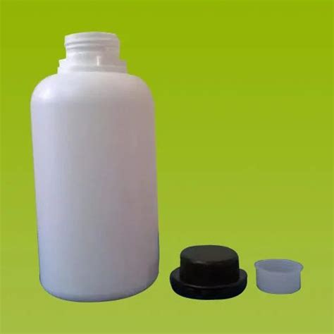 Milky White Round Bottle at best price in Vadodara by Plastomech Equipments Private Limited | ID ...