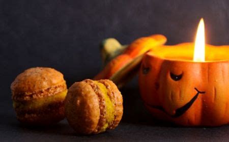 Macaron potimaron (ou potiron) noisette | Recipe | Pumpkin recipes, Pumpkin carving, Macarons