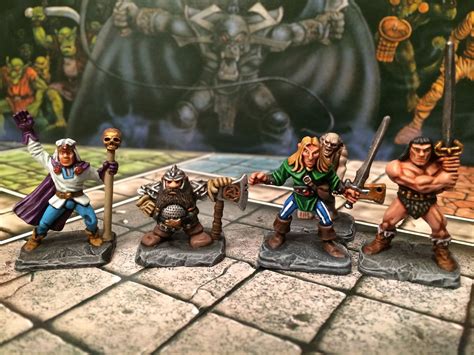 HeroQuest Heroes | Fantasy miniatures, Hero, Games workshop