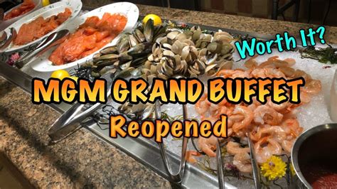 MGM Grand Buffet Las Vegas Reopened Worth It? - YouTube