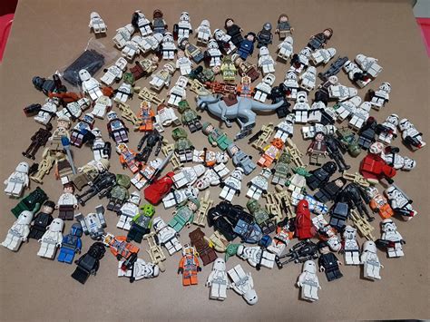 150 Lego Star Wars Minifigure Lot, Toys & Games, Bricks & Figurines on Carousell