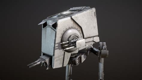 AT-ST Walker - 3D model by HumpalumpaQc (@mod.christophe.duranddeshaies) [69b498c] - Sketchfab