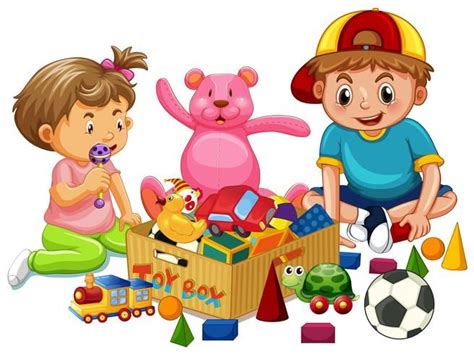 Brother and Sister Playing Toys | Preschool art activities, Preschool art, Kids playing