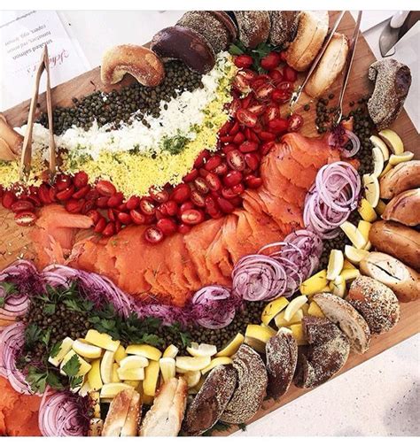 Lox Platter | Easy brunch recipes, Lox and bagels, Breakfast platter