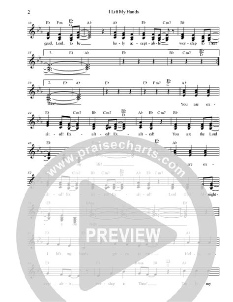 I Lift My Hands Sheet Music PDF (Dennis Jernigan) - PraiseCharts