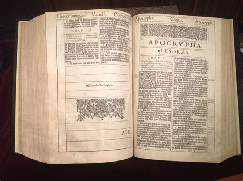 Discover the Apocrypha: A Hidden Gem in the 1611 King James Bible