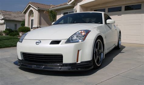 Seibon Front Carbon Fiber CW-Style Lip Spoiler Nissan 350Z 03-05 ...