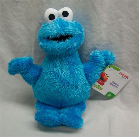 Playskool Sesame Street SOFT COOKIE MONSTER 10" Plush STUFFED ANIMAL ...