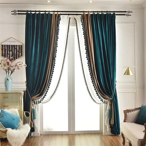 Rémy Royal luxury Gold Velvet Thermal Insulated Curtains - Yellow Gold | Curtains living room ...