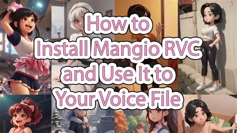 How to Install Mangio RVC and Use It to Convert Your Voice File - YouTube