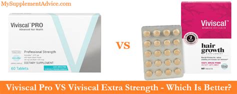 Viviscal Pro VS Viviscal Extra Strength - Which Is Better? - Supplementox