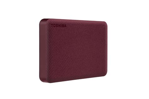 Toshiba Canvio Advance 2TB Red 2.5" USB 3.2, P/word Authentication - Incredible Connection