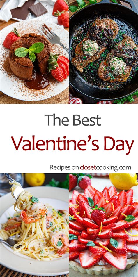 Valentine's Day Recipes - Closet Cooking