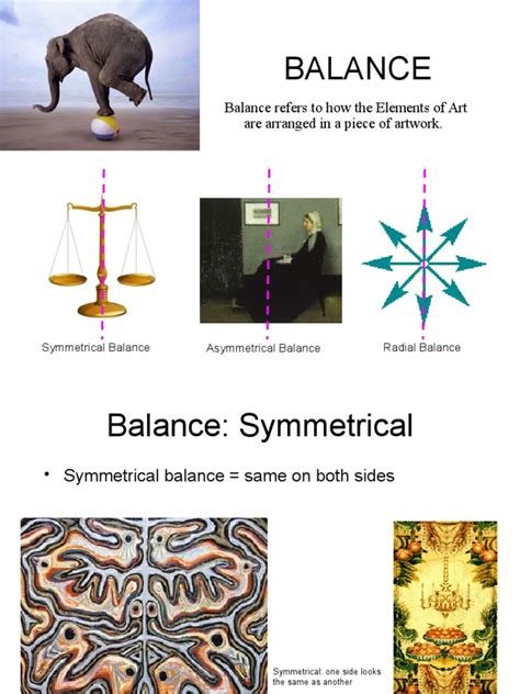 principles of design - balance student