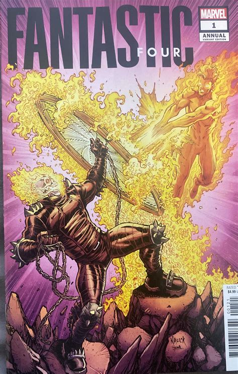 Ghost Rider in Fantastic Four Annual #1 : r/GhostRider