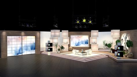 rethought Ellen show set design :: Behance