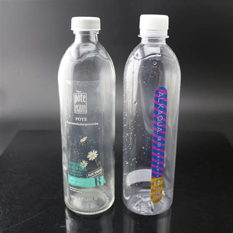 China 570ml glass sparkling water bottle for sparkling water ...