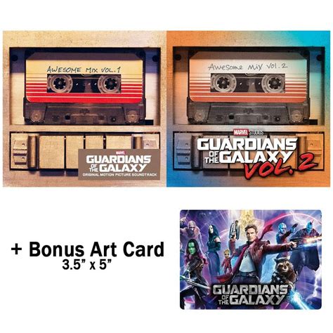 Awesome Mix 3D Max Guardians Of The Galaxy Soundtrack Tape Poster Picture Music From Past ...