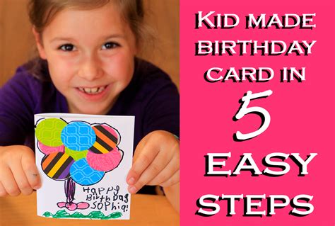 Kids Making Cards in 5 Easy Steps! {Feeling Crafty} – Connie Hanks ...