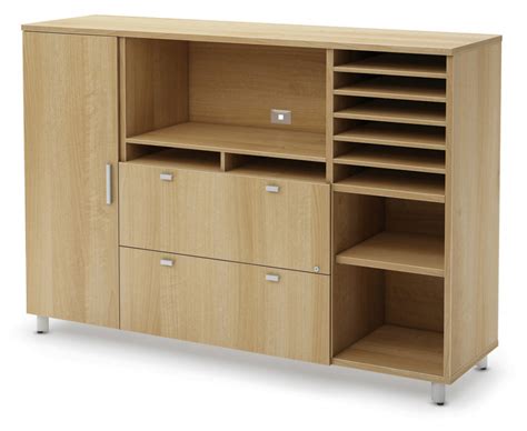 Lateral File Storage Cabinet Credenza - Concept 3 : Tuscany Walnut ...