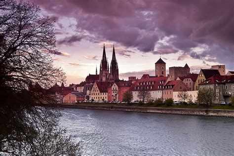 Regensburg Old Town From Stadtamhof Photograph by Giuseppe Maria Galasso