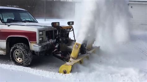 diy truck mounted snow blower - Judy Blogged Miniaturas