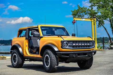 First look at the 2021 2 door cyber orange Ford Bronco Sport ...