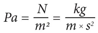 Pressure units and pressure unit conversion