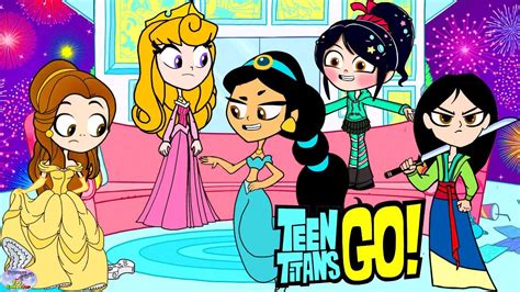 Teen Titans Go! vs. Mulan and friends! Cartoon Character Swap - SETC - YouTube