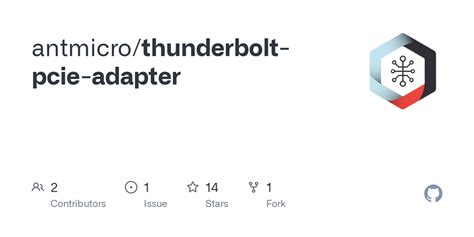 GitHub - antmicro/thunderbolt-pcie-adapter