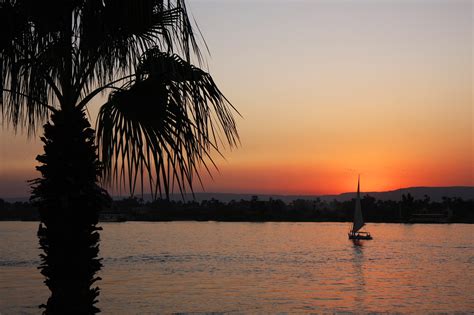 View across the river Nile during sunset in Luxor. by Mandeep Ruprai - Photo 109482825 / 500px