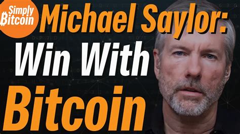 MICHAEL SAYLOR: Bitcoin is the Winning Strategy - YouTube