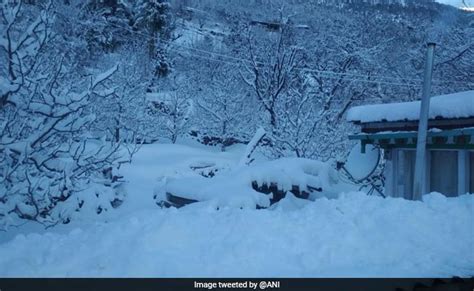 Snowfall In Manali, Dalhousie; Rain In Most Parts Of Himachal