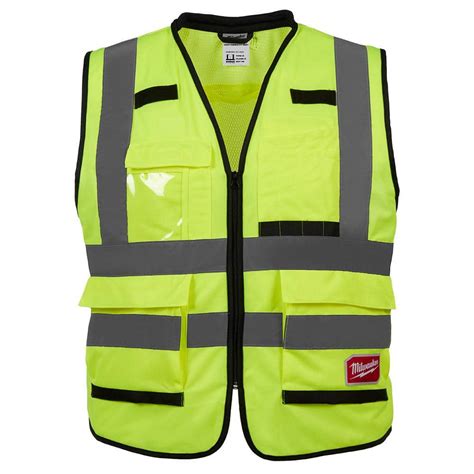 Milwaukee Performance Large/X-Large Yellow Class 2 High Visibility ...