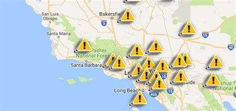 Socal Edison Power Outage Map | Zone Map