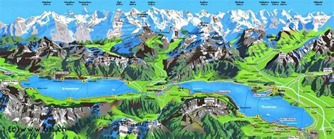 Lake Brienz Map - GLOBAL GREY NOMADS