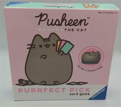 PUSHEEN THE CAT Purrfect Pick Card Game Board Game By Ravensburger (NEW ...