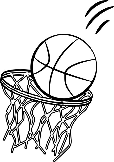 Basketball Goal Coloring Pages at GetColorings.com | Free printable colorings pages to print and ...