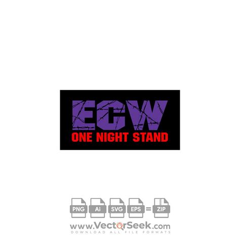 ECW One Night Stand Logo Vector - (.Ai .PNG .SVG .EPS Free Download)